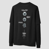 Double Cell Evolution Print Sweatshirt
