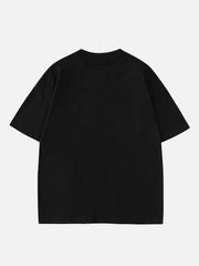 Skeleton Foam Printing Tee