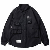 Function Multi-Pockets Long Sleeve Shirt