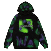 Tie Dye Neon Oversized Hoodie