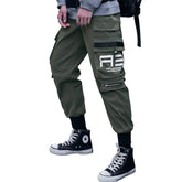 Function Elastic Zipper Pockets Cargo Pants