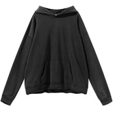 Solid Color Washed Hoodie