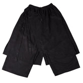 Dark Bandage Cropped Culottes Pants
