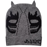 Dark Demon Head Print Wool Cap
