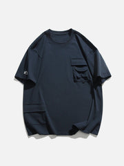 Solid Multi Pocket Tee