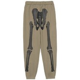 Human Skeleton Print Pants
