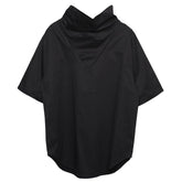 Dark Functional Chain Turtleneck Tee