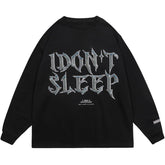 Mercury Letters Print Sweatshirt