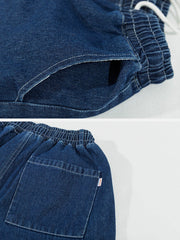 Designer Pocket Denim Shorts