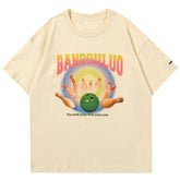 Animated Bowling Print Tee