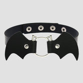 Punk Bat Vampire PU Necklace