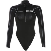 Reflective Strip Long Sleeve Tee