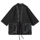 Cyberpunk Patchwork Cardigan Jacket