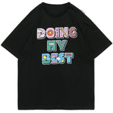 Letter Cloud Pencil Graphic Tee