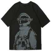 Space Astronaut Graphic Cotton Tee