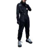 Function Removable Label Cargo Jumpsuit