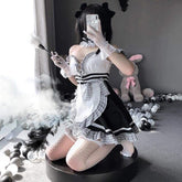 Kawaii Lace Maid Dress Maid Outfit Uniform