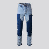 Lightweight stylish slim fit men's jeans