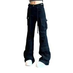 Low-waist flared jeans for ladies