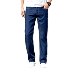 Lyocell men's tapered jeans