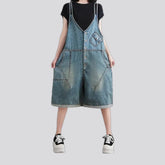 Medium vintage baggy fit women's jeans overall