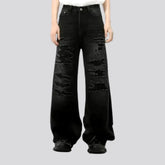 Mid rise fashionable men's jeans