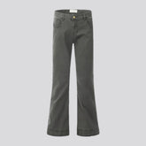 Monochrome bootcut fit fashion men's denim pants