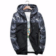 "Camo" Windbreaker Jacket