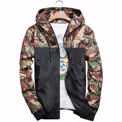 "Camo" Windbreaker Jacket