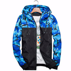 "Camo" Windbreaker Jacket