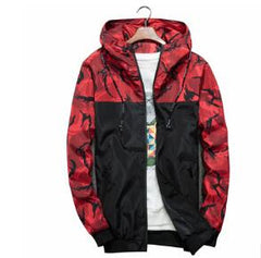 "Camo" Windbreaker Jacket