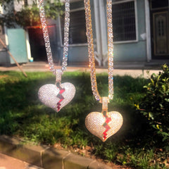 "Broken Heart" Necklace