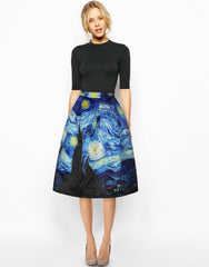 The Starry night Skirt
