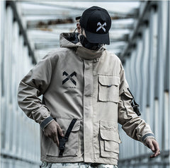 New York Streetwear Cargo Winter Jacket