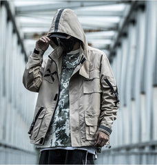 New York Streetwear Cargo Winter Jacket