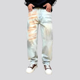 Ragged fit men's jeans