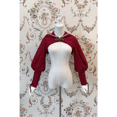 Reservation Lolita Red Hunter Amber JKS Dress Full Set