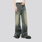 Retro and wide fit men's jeans