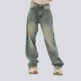 Retro sanded fit men's jeans