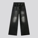 Retro stonewashed style men's jeans