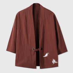 Sab Cardigan Kimono Brown