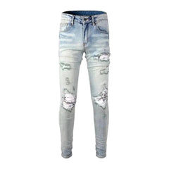 Skinny grunge jeans for men