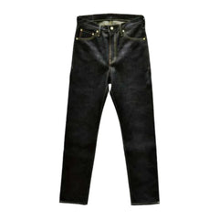 Slim raw self-edge jeans for men