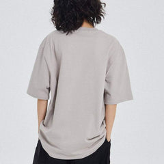 Retro Simple Printing Soft Cotton Tee