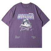 Anime Girl Printed Soft Cotton Tee