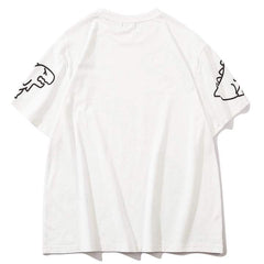 Cartoon Pattern Soft Cotton Tee