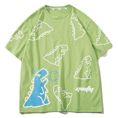 Cartoon Pattern Soft Cotton Tee