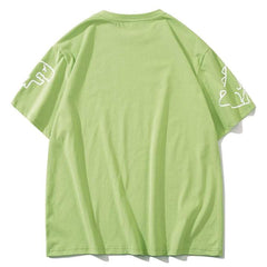 Cartoon Pattern Soft Cotton Tee