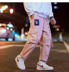 Loose Hip-Hop Straight-Leg Casual Pants