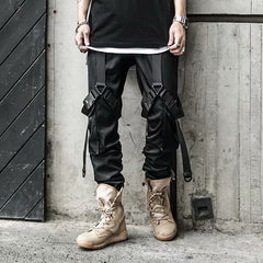 "Multi Belts" Cargo Pants
